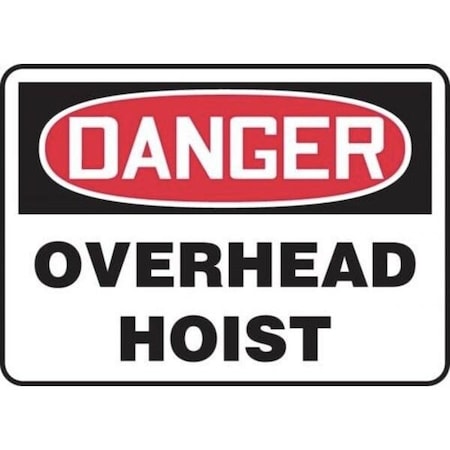 Accuform SAFETY SIGN 7 in X 10 in PLASTIC UNIT OF MCRT002VP